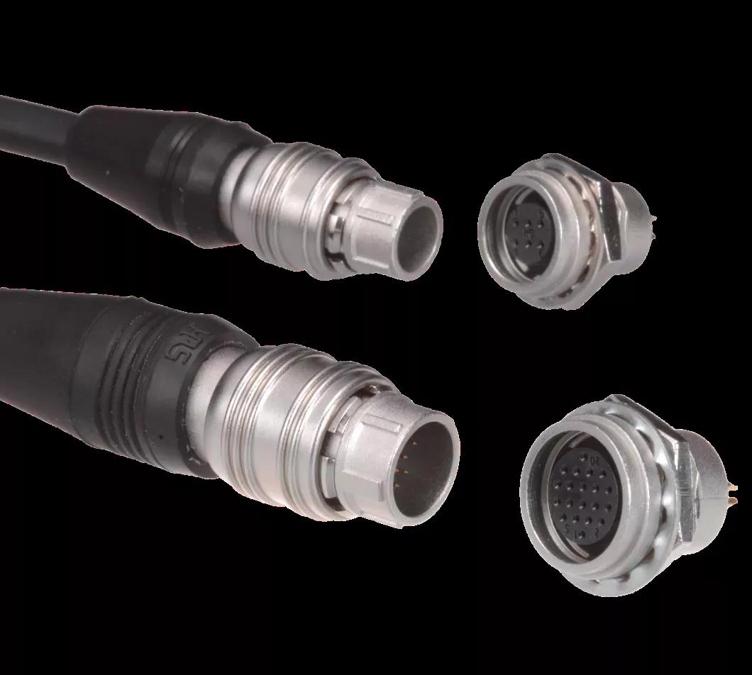 HR25A Series丨推拉锁、小型多芯圆形710寰宇连接器